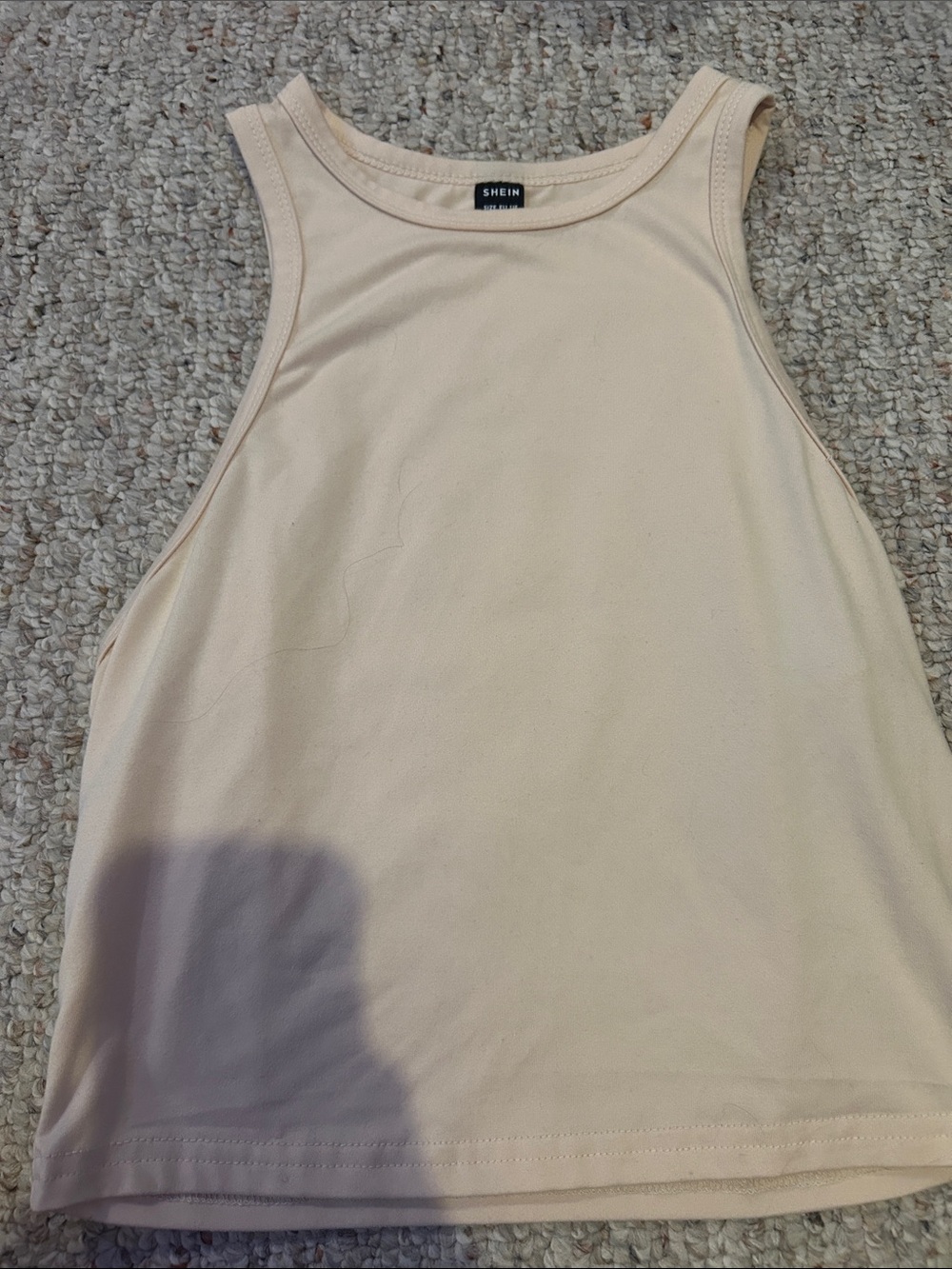 SHEIN tank in cream